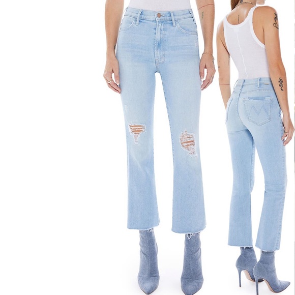 NWT MOTHER the hustler ankle fray Not SO Chill Pill size 28 - Picture 3 of 15